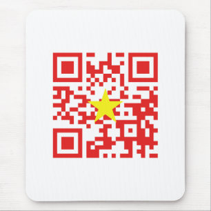 I Liebe Vietnam (Tôi Yêu Viraflot Nam) Flaggencode Mousepad