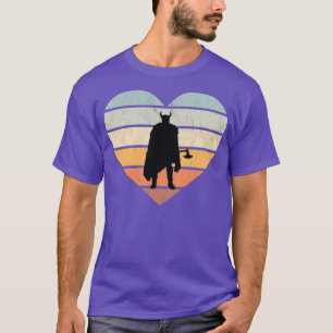 I Liebe Viking Warrior mit Ax T-Shirt