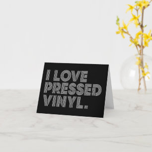 I Liebe Vinyl Karte