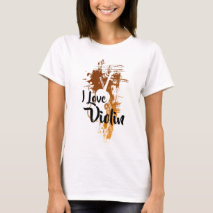 I Liebe Violin T-Shirt