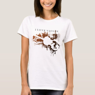 I Liebe Violin T-Shirt