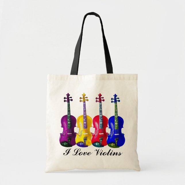 I LIEBE VIOLINS-BAG TRAGETASCHE (Vorne)