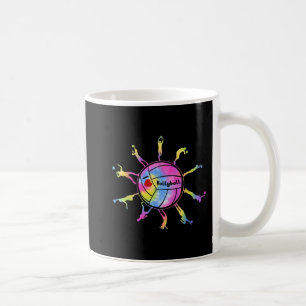 I Liebe Volleyball Sport Krawatte Dey Volleyball F Kaffeetasse
