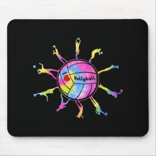 I Liebe Volleyball Sport Krawatte Dey Volleyball F Mousepad