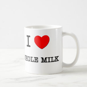 I Liebe VOLLMILCH (Nahrung) Kaffeetasse