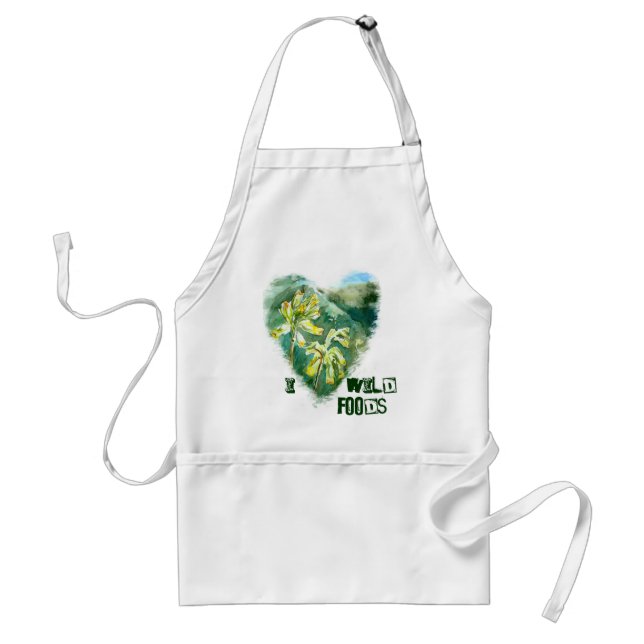 I Liebe von Wild Foods Schürze (Vorne)