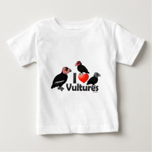 I Liebe Vultures (Nordamerika) Baby T-shirt