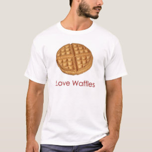 I Liebe-Waffeln T-Shirt
