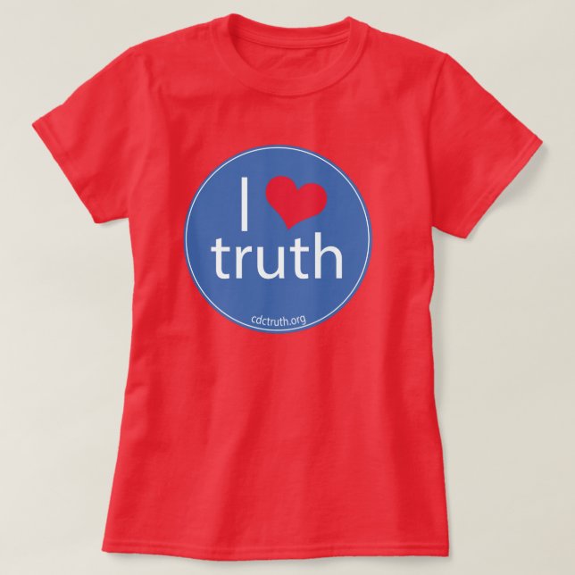 I Liebe-Wahrheit T-Shirt (Design vorne)