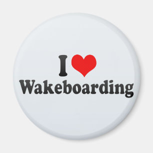 I Liebe Wakeboarding Magnet