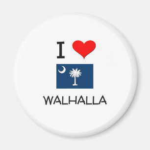 I Liebe Walhalla South Carolina Magnet