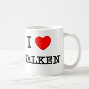 I Liebe Walken Kaffeetasse