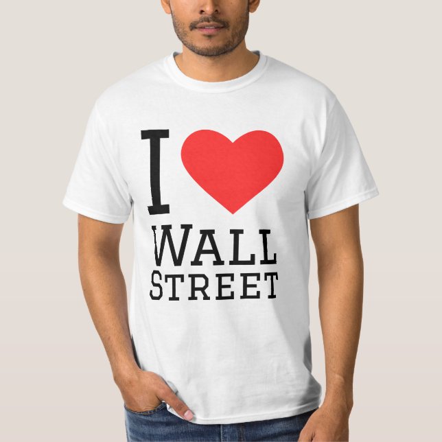 I Liebe Wall Street T-Shirt (Vorderseite)