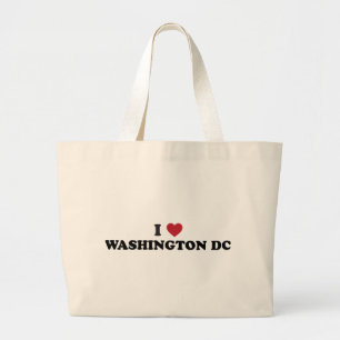 I Liebe-Washington DC Jumbo Stoffbeutel
