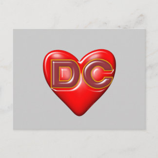 I Liebe Washington DC Postkarte