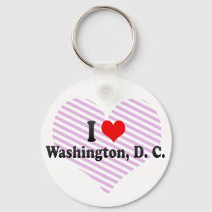 I Liebe Washington, DC, Vereinigte Staaten Schlüsselanhänger