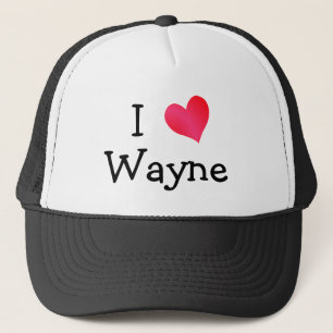 I Liebe Wayne Truckerkappe
