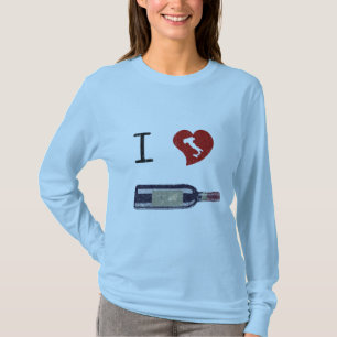 I Liebe-Wein T-Shirt