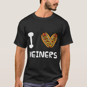 I Liebe Weiners Hotdogs Frankfurter Dackel Frank S T-Shirt