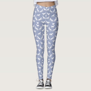 I Liebe-weiße PferdeLeggings Leggings