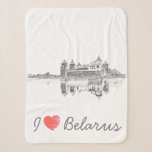 I Liebe Weißrussland-Mir-Schlossarchitektur М и р  Sherpadecke
