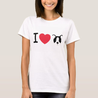 I Liebe-Welpen-T - Shirt