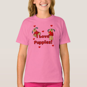 I Liebe-Welpen-T-Shirts und Geschenke T-Shirt