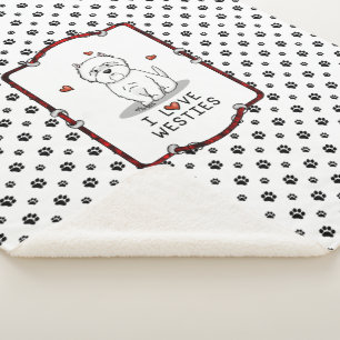 I Liebe Westies - West Highland White Terriers Nie Sherpadecke