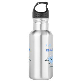 I Liebe Whales Funny Gift für Wale Lover Edelstahlflasche