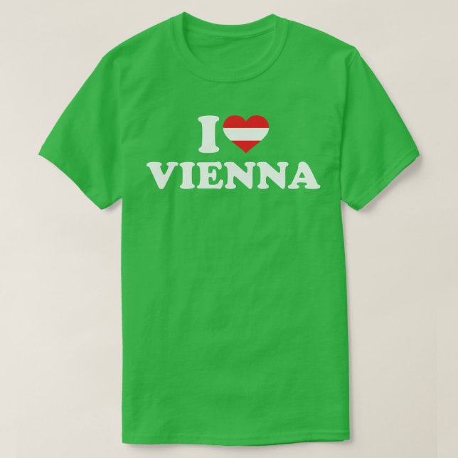 I Liebe Wien T-Shirt (Design vorne)