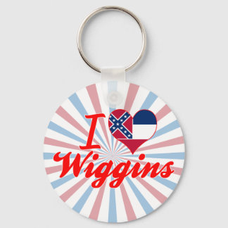I Liebe Wiggins, Mississippi Schlüsselanhänger