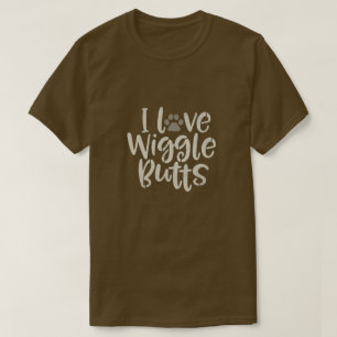 I Liebe Wiggle Hintern T-Shirt
