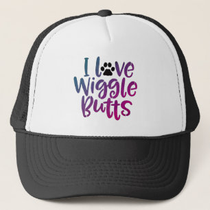 I Liebe Wiggle Hinterns Hat Truckerkappe
