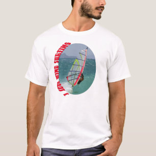 I Liebe-Wind-Surfen T-Shirt