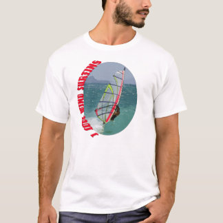 I Liebe-Wind-Surfen T-Shirt