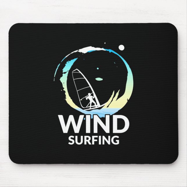 I Liebe Windsurfen Mousepad (Vorne)
