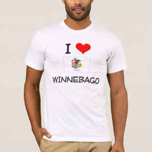 I Liebe WINNEBAGO Illinois T-Shirt