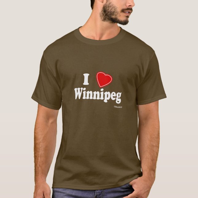 I Liebe Winnipeg T-Shirt (Vorderseite)