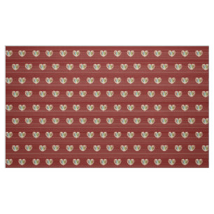 I Liebe Winter Birds & Berries 60" Polyester Popli Stoff