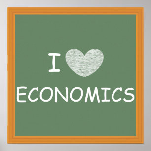 I Liebe Wirtschaft Poster