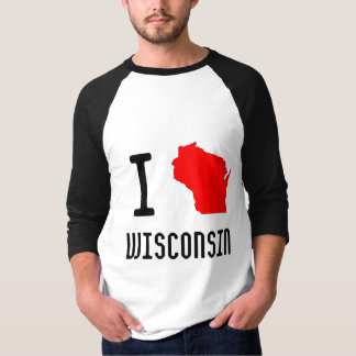 I Liebe Wisconsin T-Shirt