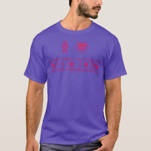 I LIEBE WISSENSCHAFT in periodischen Tabelleneleme T-Shirt