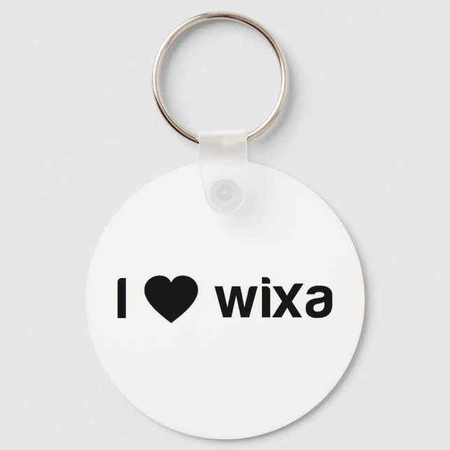 I Liebe Wixa Schlüsselanhänger (Vorderseite)