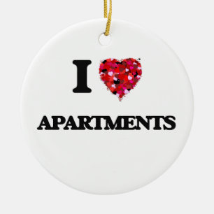 I Liebe-Wohnungen Keramikornament