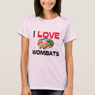 I Liebe Wombats T-Shirt