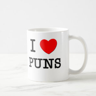 I Liebe-Wortspiele Kaffeetasse