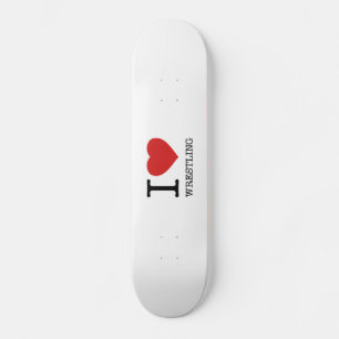 I LIEBE WRESTLING SKATEBOARD