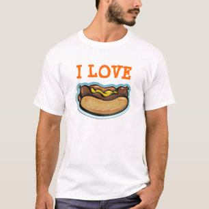 I Liebe-Würstchen - T - Shirt
