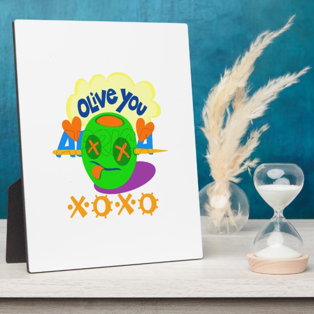 I Liebe XOXO Afrika Fotoplatte (Seite)