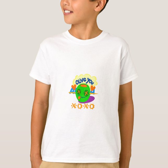 I Liebe XOXO Afrika schönes phantastisches Zitat Z T-Shirt (Vorderseite)